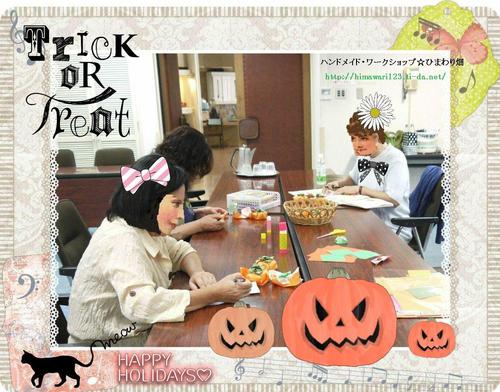 ◆10月の楽しい時間「カフェで折り紙」