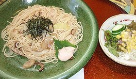 明太マヨネーズスパゲティ？
