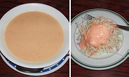 スープ＆サラダもなかなかです