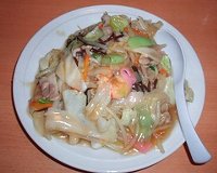 こちらも本場の長崎皿うどん