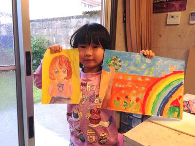 1月 水彩絵具の使い方 1月 水彩絵具の使い方