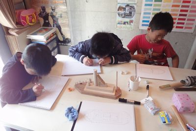 4月「身近な物で作ろう」1日目