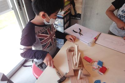 4月「身近な物で作ろう」3日目