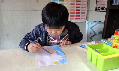 3月「水彩絵具の使い方」2日目