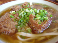 豊田市で食べるソーキそば「おきなわカフェやんばる」 2008/02/06 23:26:00
