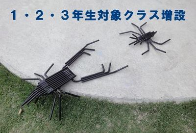 1・2・3年生対象クラス増設