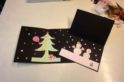 11月 カードを作ろう! 1日目