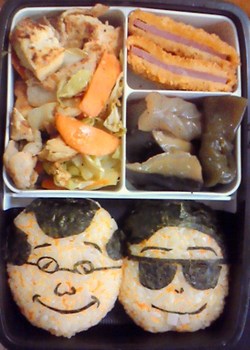 今週のオベント☆オッサン達弁当