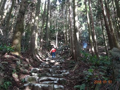 白岳(しらたけ)から新年がスタート 白岳(しらたけ)から新年がスタート