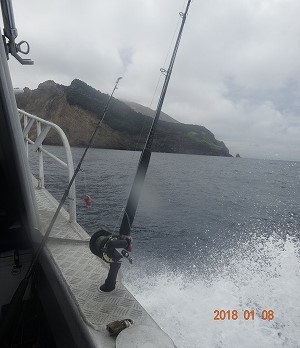 ニュージーランド4日目 ホワイトアイランド沖で大物釣りにトライ! ニュージーランド4日目 ホワイトアイランド沖で大物釣りにトライ!