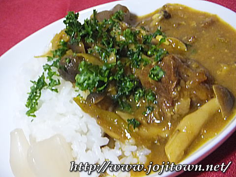 牛スジ煮込みをカレーにしちゃった!