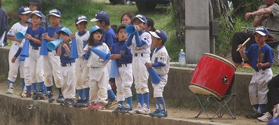 GW野球祭り　今帰仁村学童野球交流試合第2試合目
