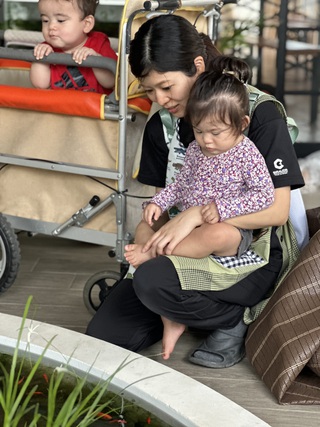 大雨前の涼しい散策〜*ひよこ 大雨前の涼しい散策〜*ひよこ