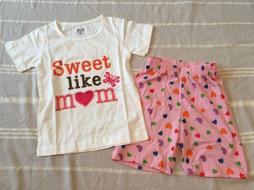 【¥1,450 送料込】Sweet like momパジャマ01-サイズ3T(95)キッズ子供用 パジャマ女の子海外子供服sweet like mom人気3Tサイズ95