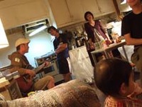 外人住宅でパーティー。 2008/04/28 03:32:38