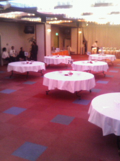 開始前の会場の様子