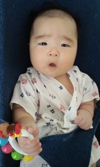 ４か月になりました（misaちゃんUP） 2010/07/27 13:39:00