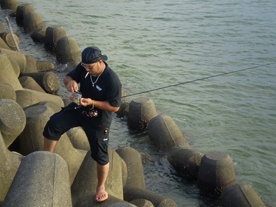 夕方の釣行!