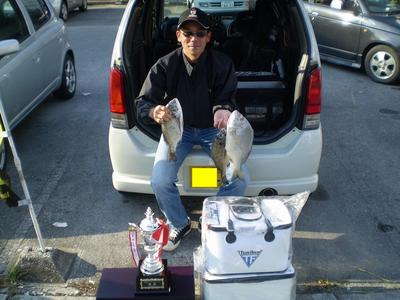釣研チヌ釣り大会の報告