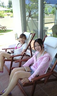 テラスの寛ぎタイム 2008/07/20 09:41:13