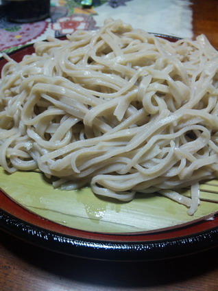 手打ちの年越し蕎麦