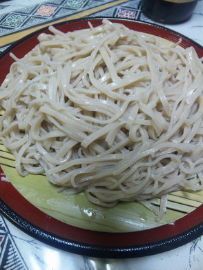 手打ちの年越し蕎麦