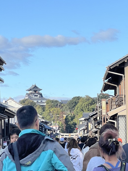 犬山城・〆は味仙 犬山城・〆は味仙