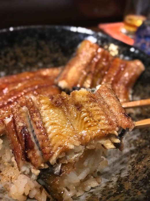 らんたん亭で鰻 らんたん亭で鰻