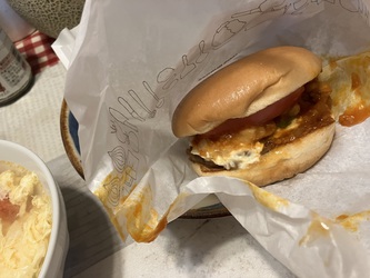 ある日のモスバーガー ある日のモスバーガー