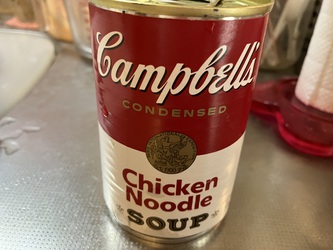 風邪気味の時にいただく、キャンベルチキンヌードル 風邪気味の時にいただく、キャンベルチキンヌードル