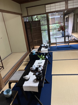 煎茶道のお稽古に行く 煎茶道のお稽古に行く