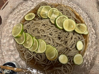 蕎麦と南蛮漬け 蕎麦と南蛮漬け