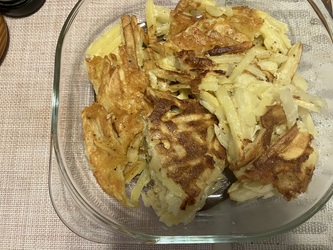 じゃがいもの焼いたの じゃがいもの焼いたの