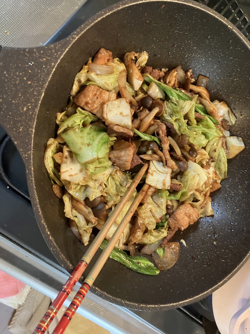 回鍋肉とくったりレタス 回鍋肉とくったりレタス