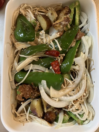 蕎麦と南蛮漬け 蕎麦と南蛮漬け