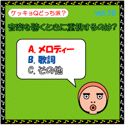 ケッキョQどっち派? vol.16(9/28)