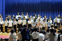 子ども平和劇「アキラ、風を切れ！」　沖縄市立島袋小学校