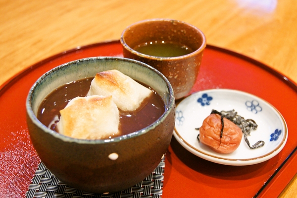 自慢の万丸ぜんざい