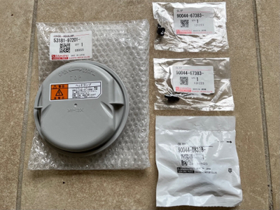 最近、買った物(ヘッドランプバックカバー、純正クリップ) 最近、買った物(ヘッドランプバックカバー、純正クリップ)