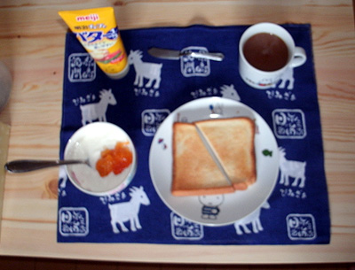 連休終了。