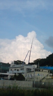 ドでかい入道雲 2008/10/06 20:46:30