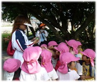八重山民俗園で遠足 ♪