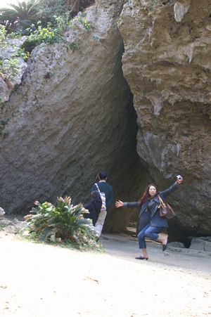斎場御嶽(せーふぁうたき)。<世界遺産>