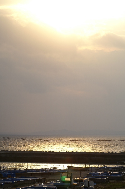 久高島風景 島へ。
