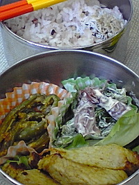 一人暮らしのお弁当