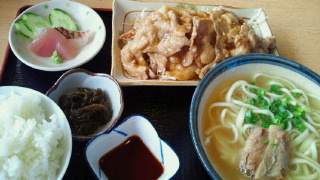 やまびこの焼肉定食