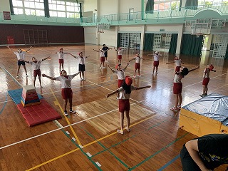 授業開き(6年生体育) 授業開き(6年生体育)