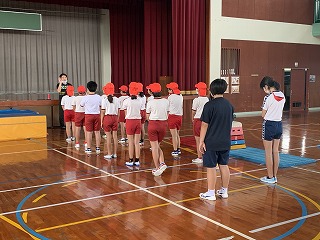 授業開き(6年生体育) 授業開き(6年生体育)