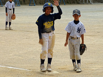 スポーツ少年団軟式野球交流南部A大会　（VS 真和志ヤンキース）