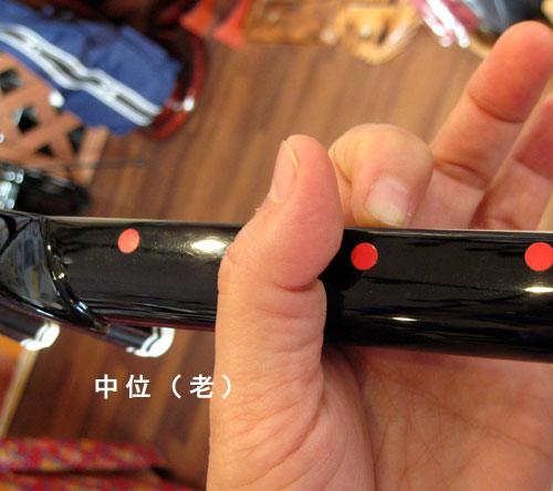 三線勘所・中位